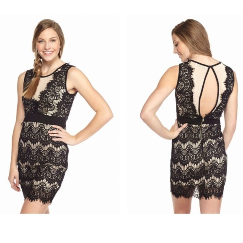 Almost Famous Lace Sheath Dress NEW!